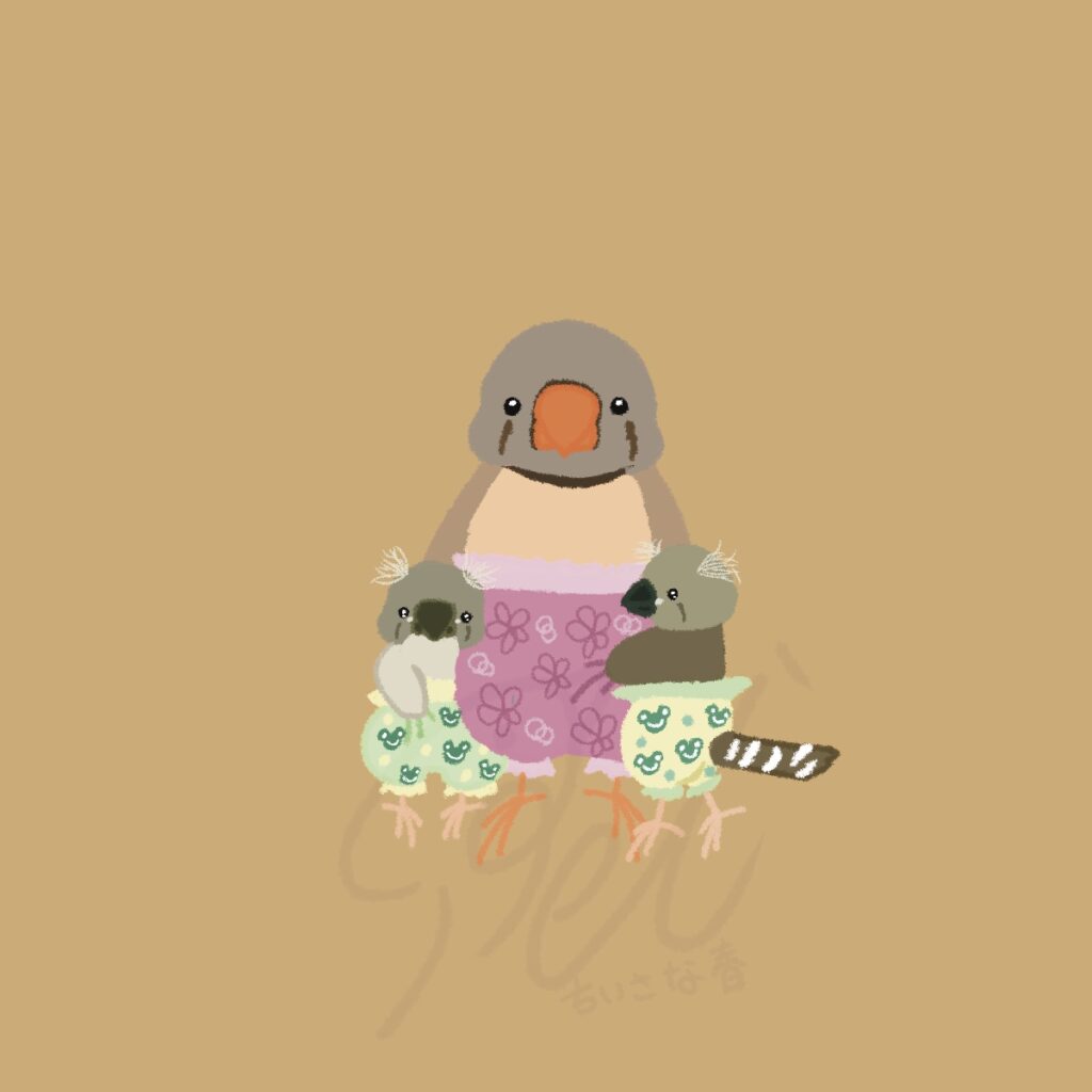 鳥さんぱんつシリーズ・ちいさな春