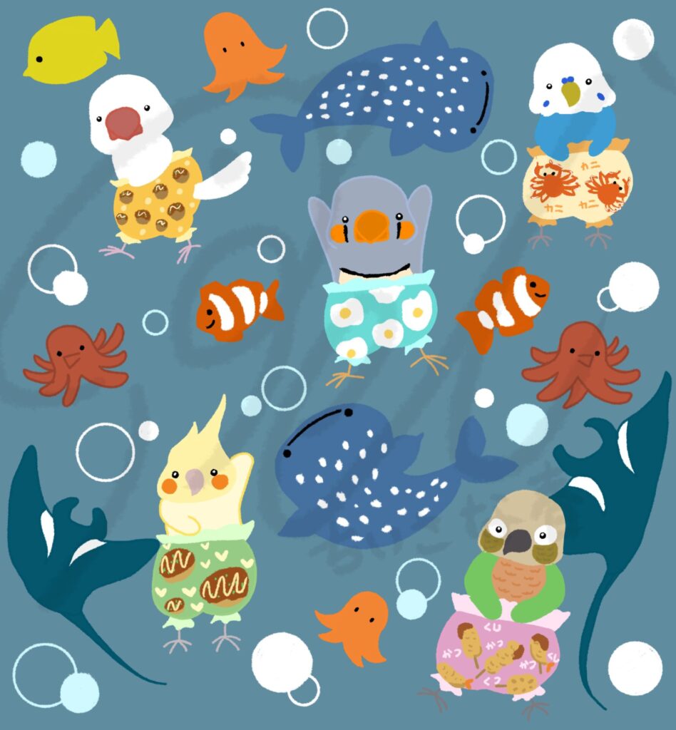 鳥さんぱんつシリーズ・ちいさな春