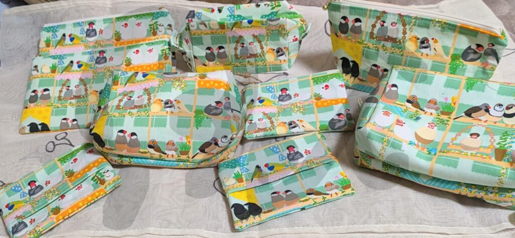 やとみ文鳥マルシェお品書きちいさな春